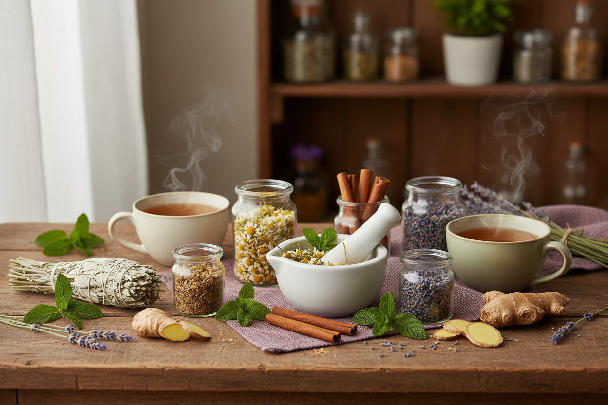 Hierbas Medicinales para tu Ciclo Menstrual: Guía Completa de Beneficios